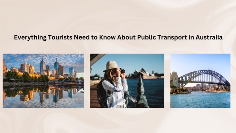 How Does Public Transportation Work for Tourists in Australia?